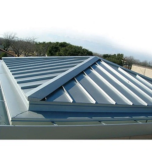 Metal building materials insulated corrugated eps sandwich roof panel price