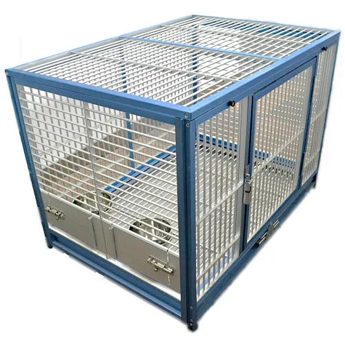 Wholesale Metal Iron Wire Foldable Cheap Dog House Large Pet Cages Kennels Cage Dog House Crate