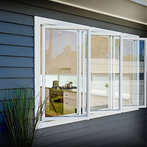 Top quality customized 6063 alloy frame aluminum glazed slider window
