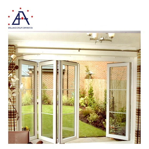New Style Energy Efficient Customized Size Color Anodized Aluminum Folding Door