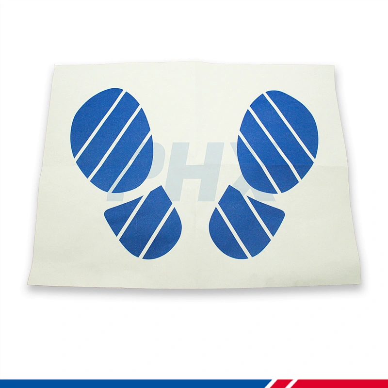 38 x 50cm White Kraft Paper Floor Mat PHX