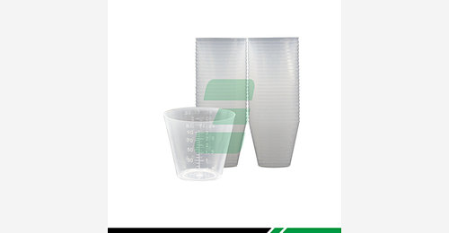 3oz/90ml Disposable Plastic Measure Cup - PHX