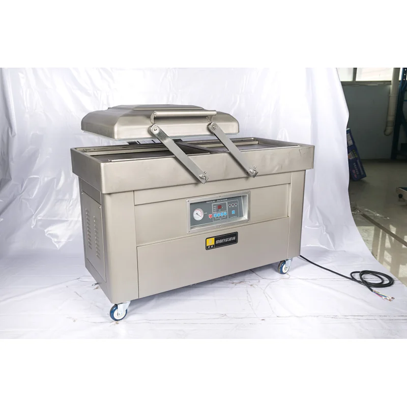 DZ500-2SB Double chamber vacuum packager (Option: with gas flushing)