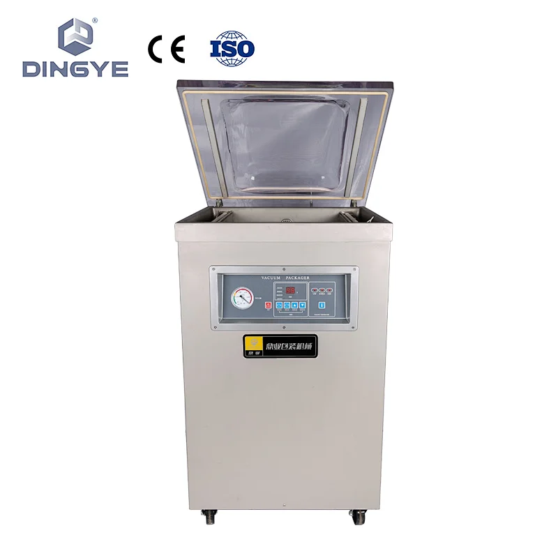 DZ500-2D Single chamber vacuum packager (Option: with gas flushing)
