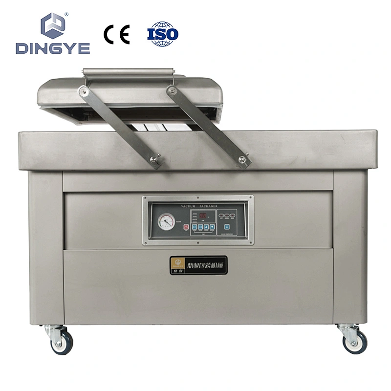 Food Automatic Vacuum Packaging Machine Double Chamber Vacuum Sealer