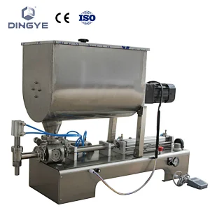 GCG-MIX-II Table type paste filler with mixing hopper