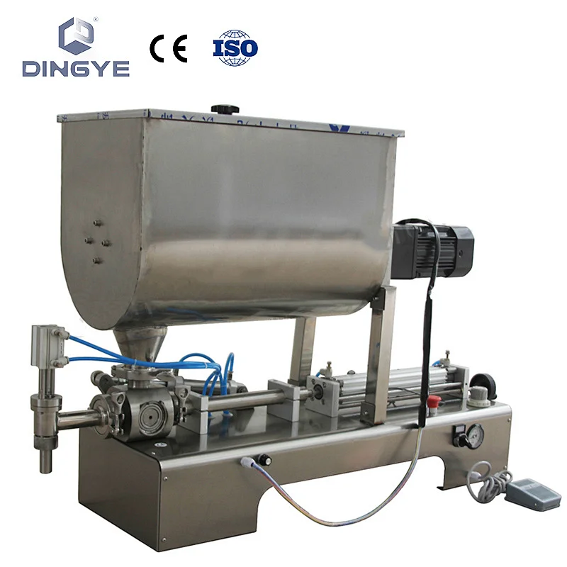 GCG-MIX-II Table type paste filler with mixing hopper