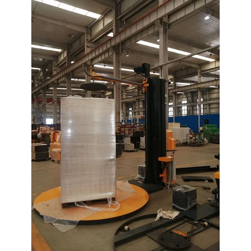 TP1650CS Envolvedora automática de palets con placa superior