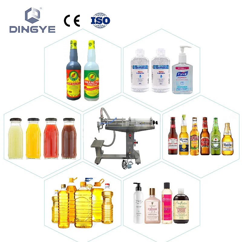 GC-BL Semi-Auto Liquid Filling Machine with stand