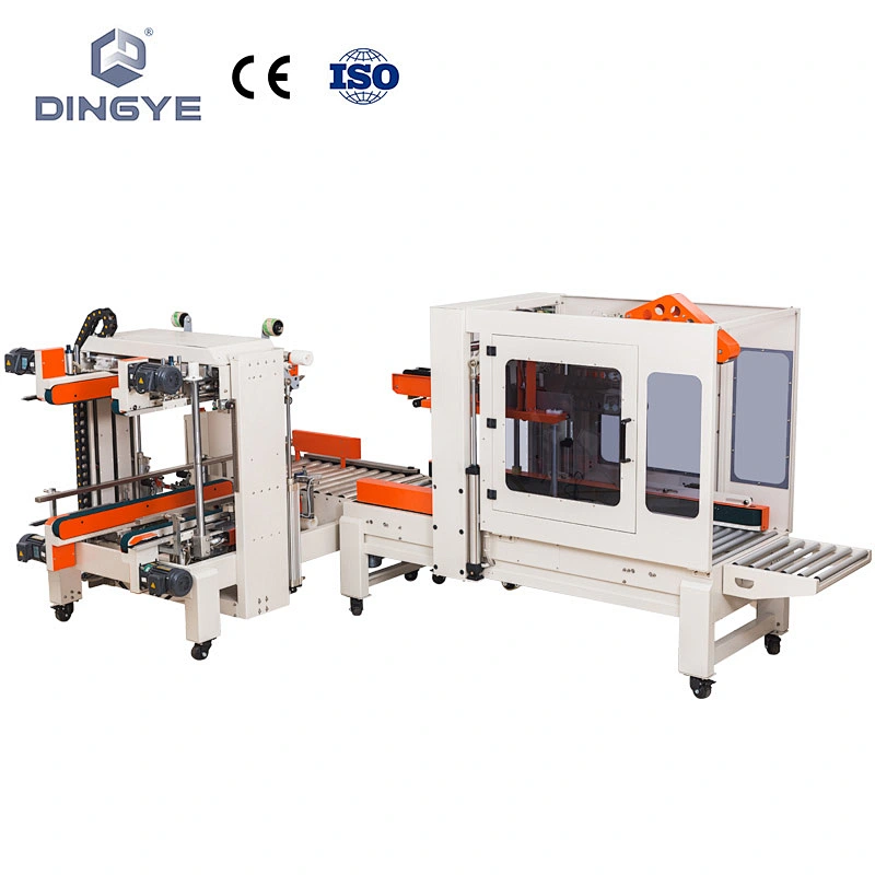 Máquina automática de sellado de cajas de cartón DQFXZ5050S & Máquina automática de sellado de cajas de bordes DQFXS7050