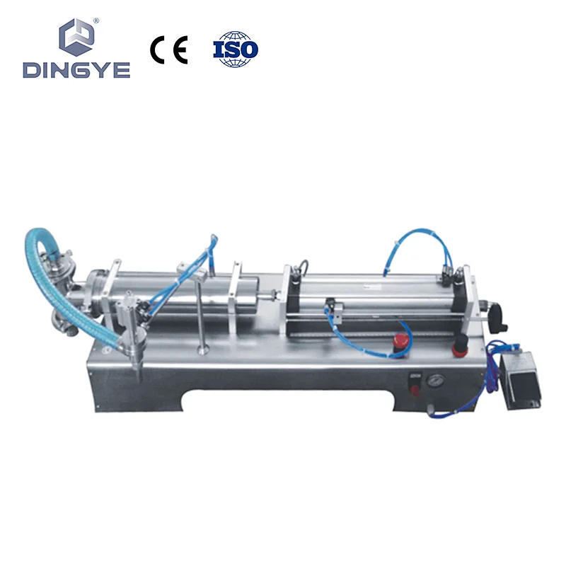 GC-P Fully Pneumatic Semi-Auto Liquid Filling Machine