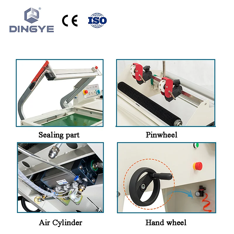 DFQC450 Pnuematic L sealer with DSA4525 Shrink machine