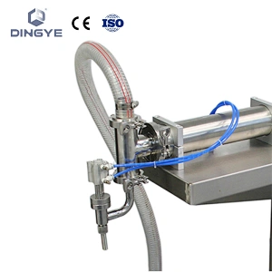 Llenadora de líquidos semiautomática GC-BL con soporte