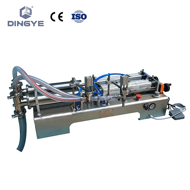 GC-P/2 Fully Pneumatic Semi-Auto Liquid Filling Machine