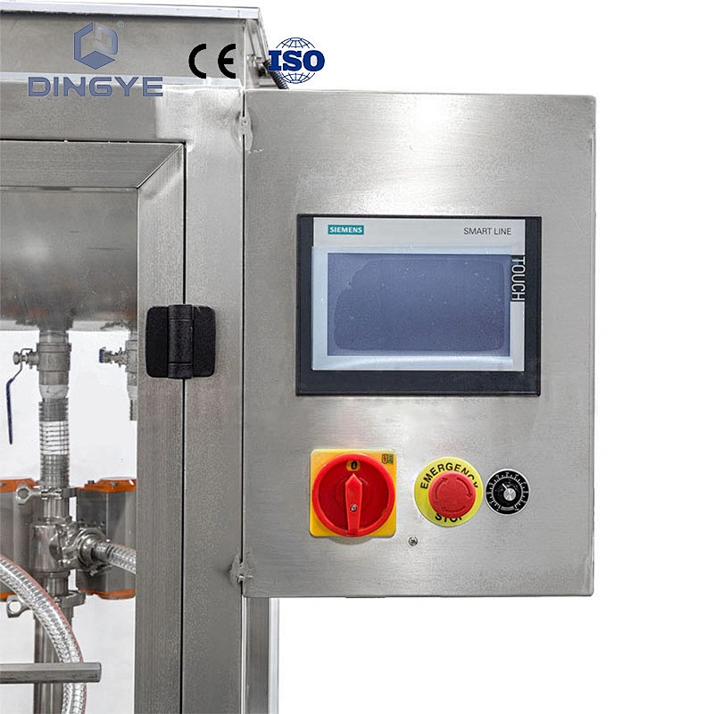 GT-6C Máquina automática de llenado de pasta de 6 cabezales con cubierta protectora