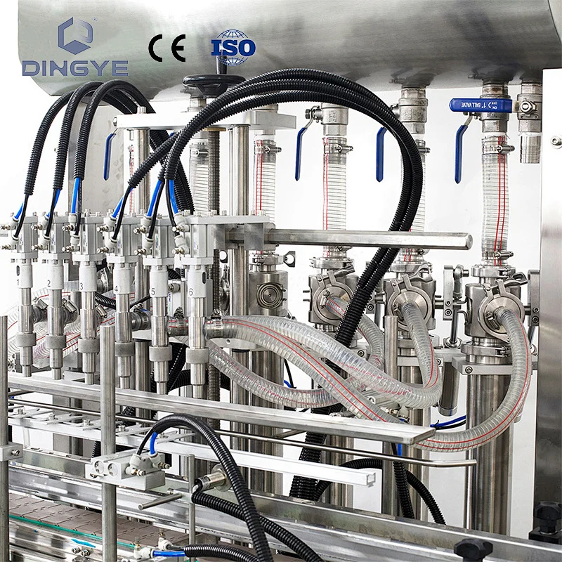 GT-6  6 Head Automatic paste filling machine