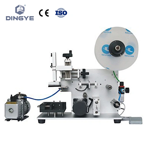 Semi-automatic Flat labeling machine