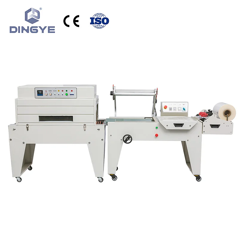 DFQC450 Pnuematic L sealer with DSA4525 Shrink machine