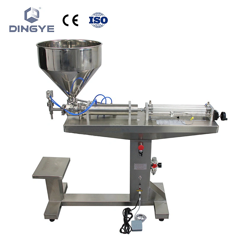 Llenadora de pasta semiautomática GCG-BL con soporte