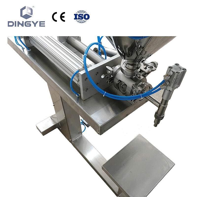 GCG-BL帶支架半自動膏體灌裝機