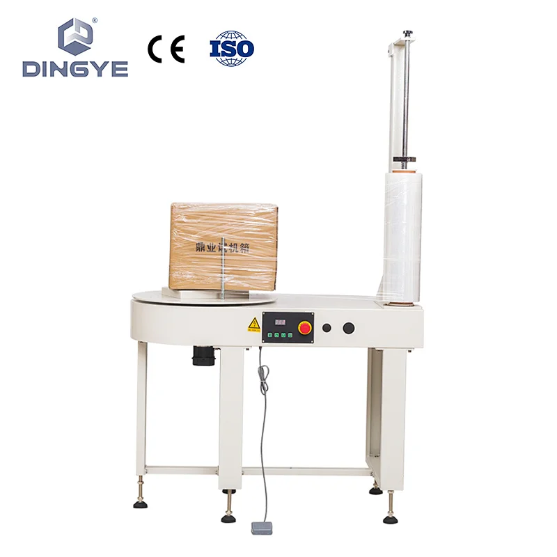 DBC800 semi-automatic stretch film wrapping machine
