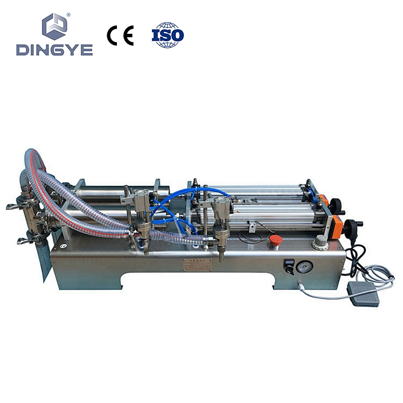 GC-P/2全氣動半自動液體灌裝機