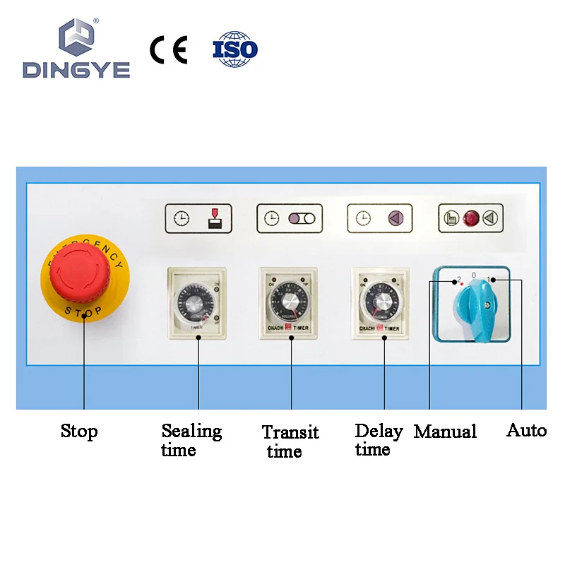 DFQC450 Pnuematic L sealer with DSA4525 Shrink machine