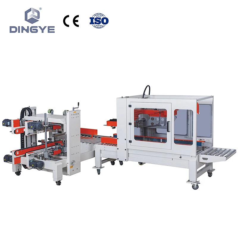 FXZ5050 Automatic carton sealer&DFXS7050 Automatic carton edges sealer