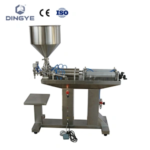 GCG-BL/2雙頭半自動帶支架膏體灌裝機