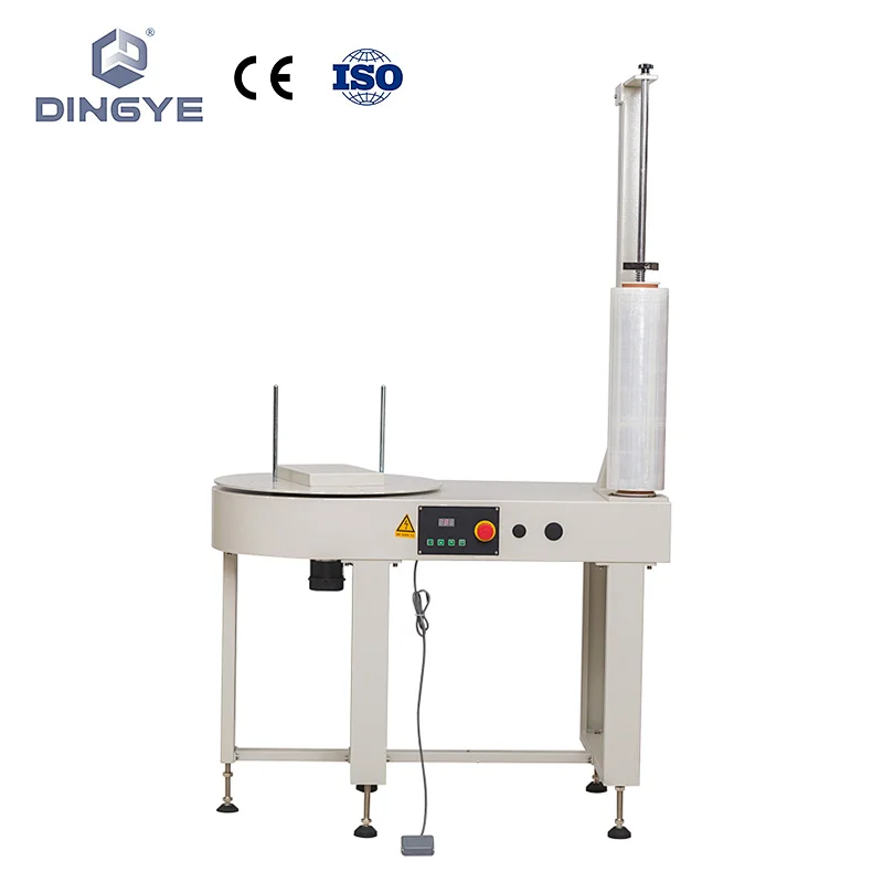 DBC800 semi-automatic stretch film wrapping machine