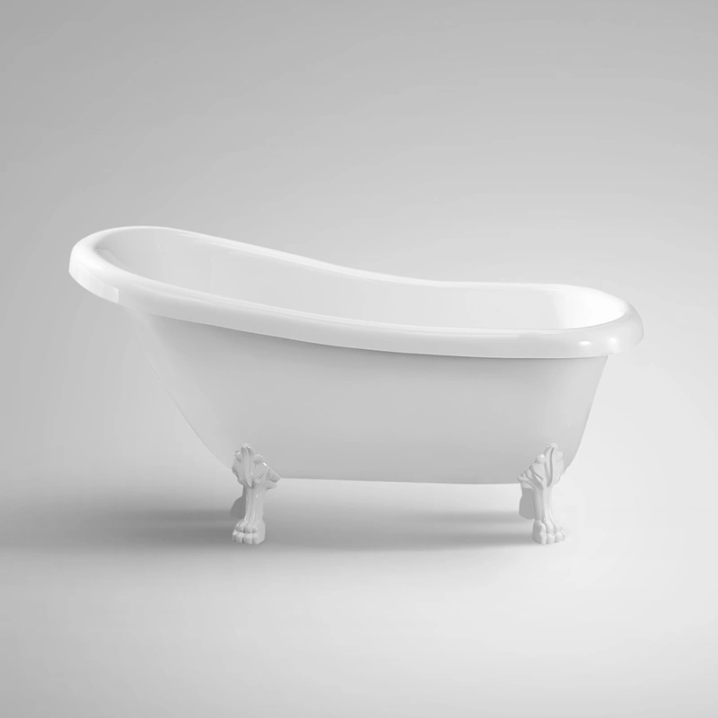Opitruely Cheap Common Bathroom Four Claw Foot Bath Tub