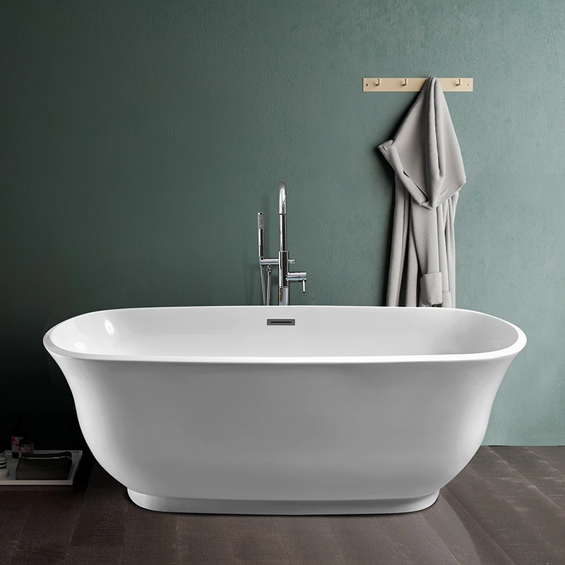 Opitruely Modern 1500mm Shower Acrylic Indoor Bath Tub