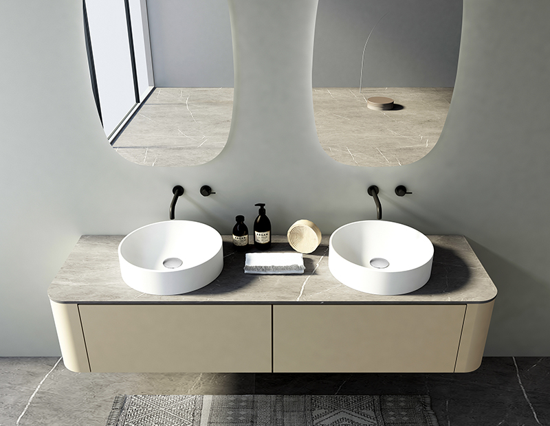 OPITRUELY Alyssa 70in 1.8m Hotel Wall Hanging Big Bathroom Cabinet