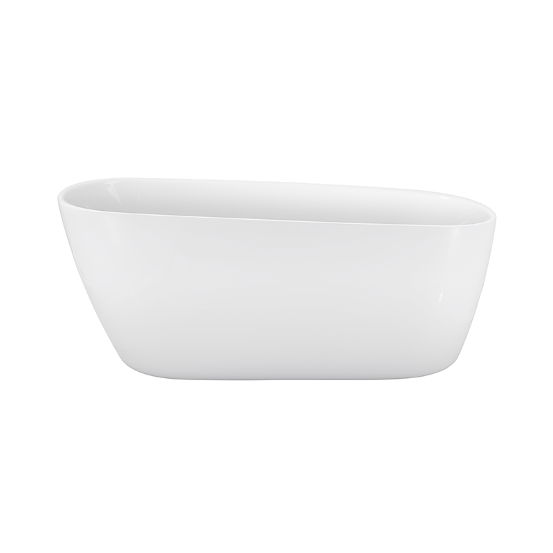 Opitruely 1.6m Economic Acrylic Soaking Freestanding Bathtubs