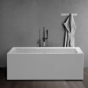 Opitruely Modern Bathroom Recessed Acrylic Bath Tub