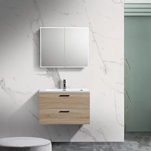 OPITRUELY Elsa 800mm Melamine Wall Bathroom Vanity