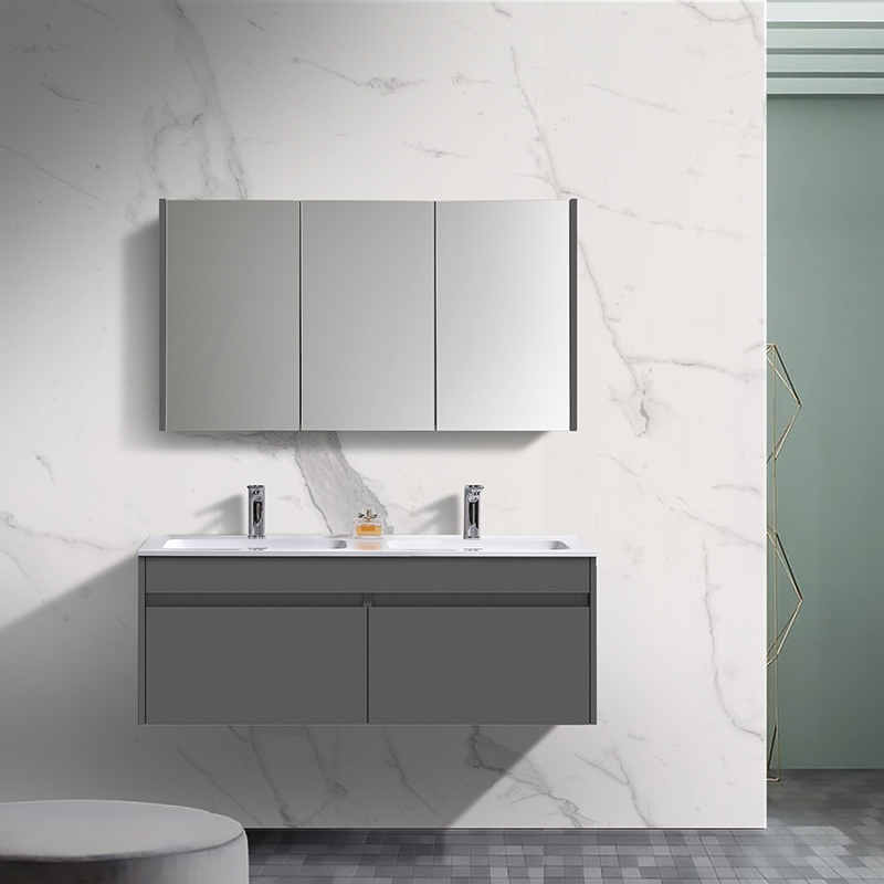 OPITRUELY Beyond 48 in Wall Hanging MDF Bathroom Vanity
