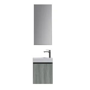 OPITRUELY AMY 18 inch  Small Floating Bathroom Furniture Vanity