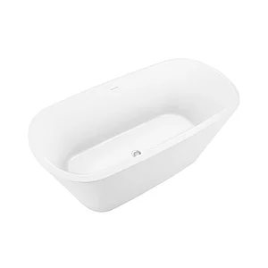 Opitruely Cheap 1500mm Acrylic Soaking Freestanding Bathroom Tub