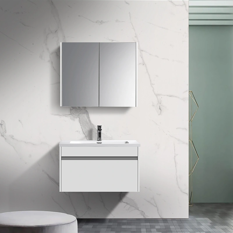 OPITRUELY Beyond 32-inches Wall White Bathroom Vanity