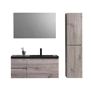 OPITRUELY Forrest 42 inch Floating Melamine Hotel Bathroom Vanity