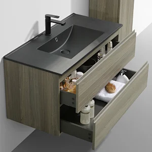 OPITRUELY Wess 1000mm 40in Wall Bathroom Cabinet