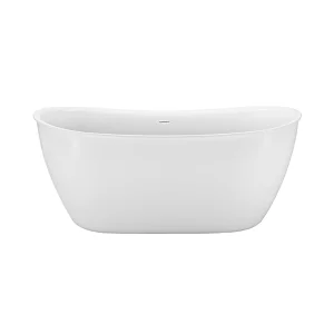 Opitruely Contemporary 1.5m Economic Acrylic Soaking Freestanding Bathtub