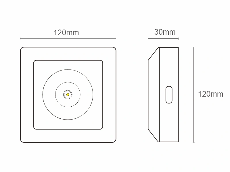 emergency down light manufacturer Emergency Light Downlight, emergency down light