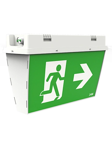 Weatherproof exit sign with IP65 from professional Chinese manufacturer