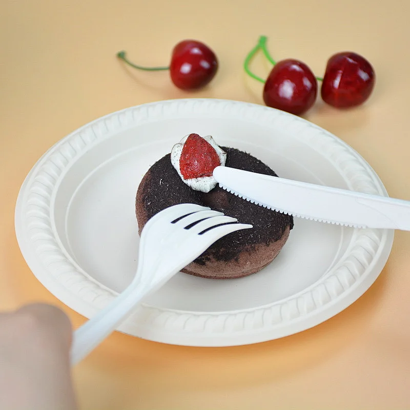 Bagasse knife, fork and spoon set manufacturer