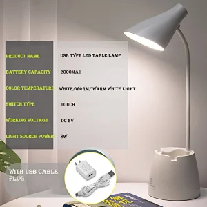 3 in 1 Multifutional Table Lamp