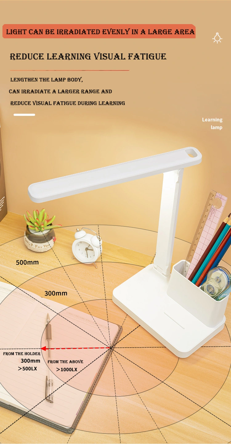 European Rotary Table Lamp modern lamp Factory Selling European Rotary Table Lamp with Pen Container