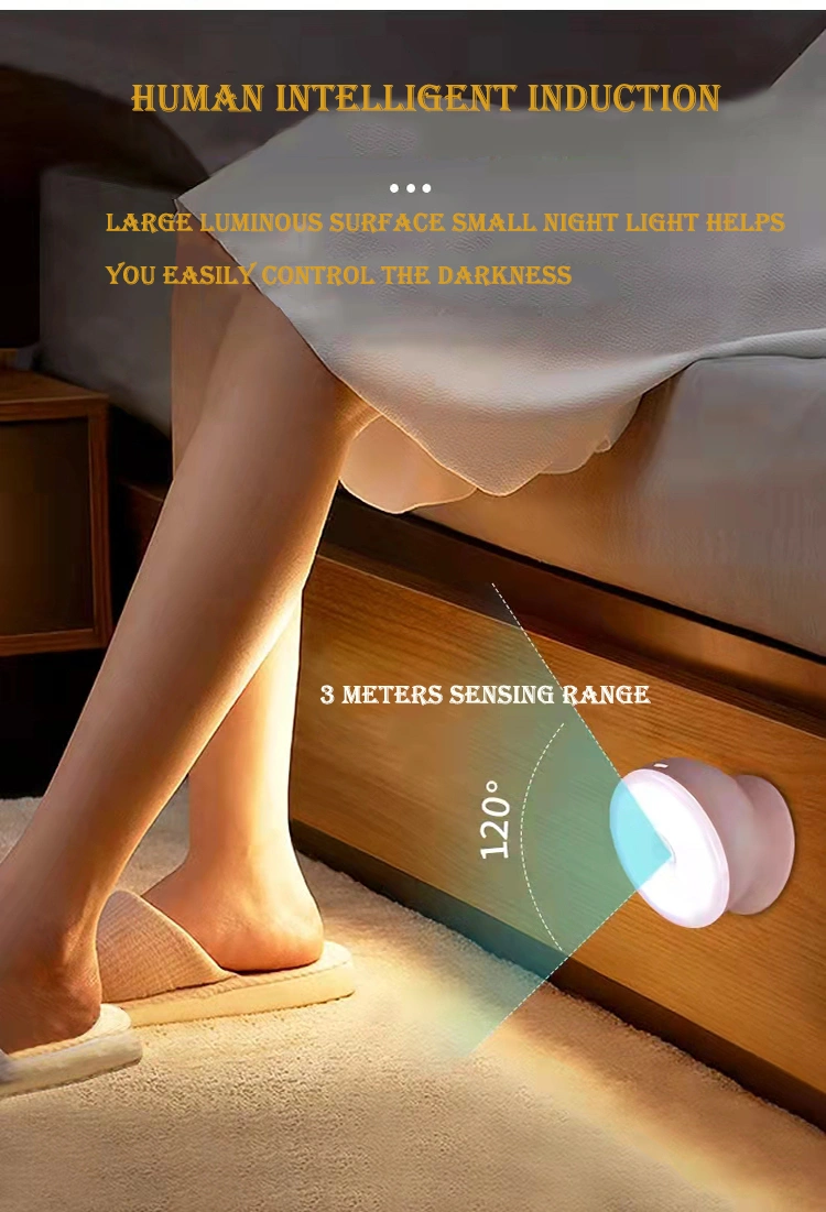 360 Degree Rotating Sensor Night Light 360 degree rotating disco light