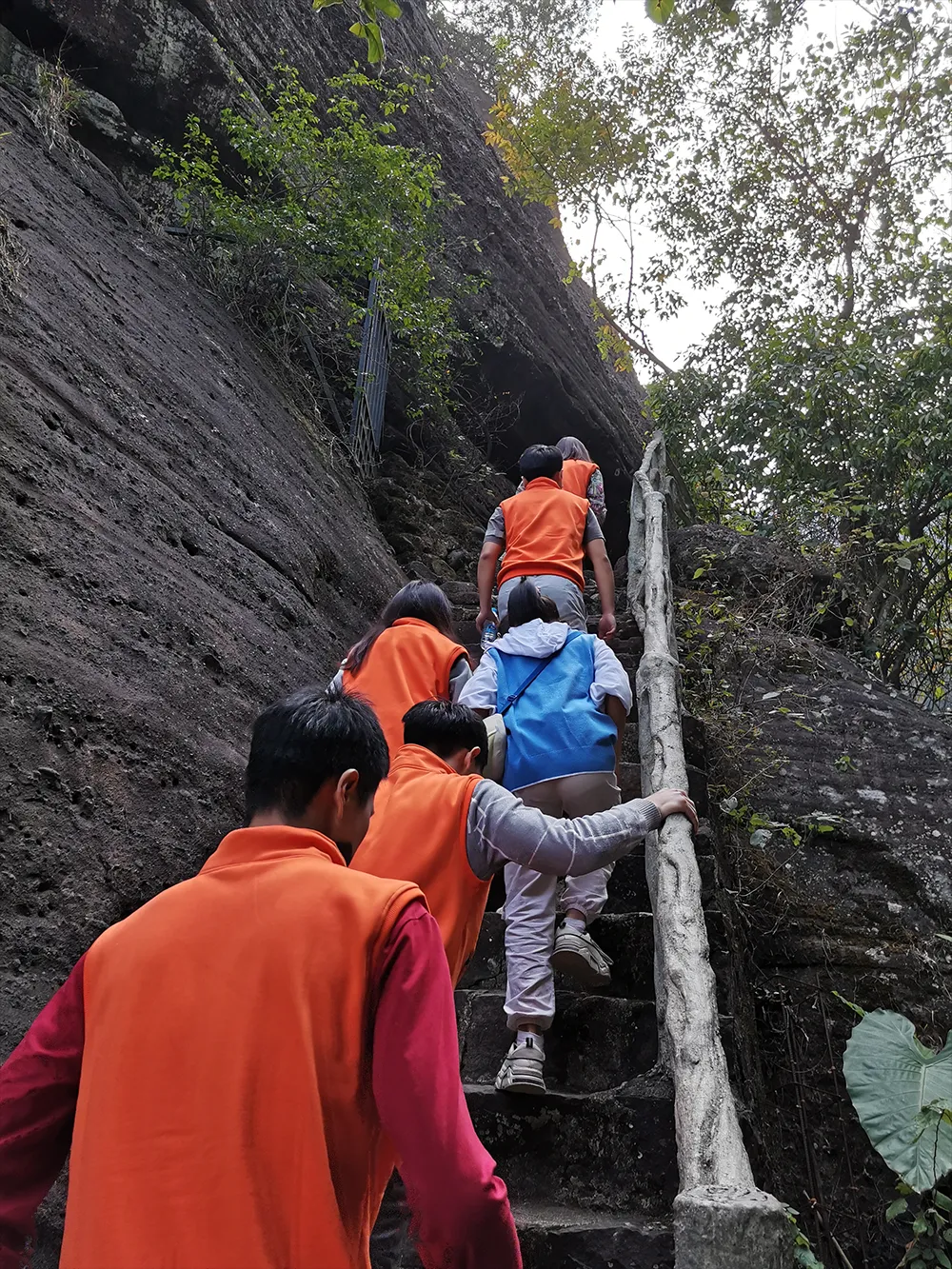 team building over the mountains